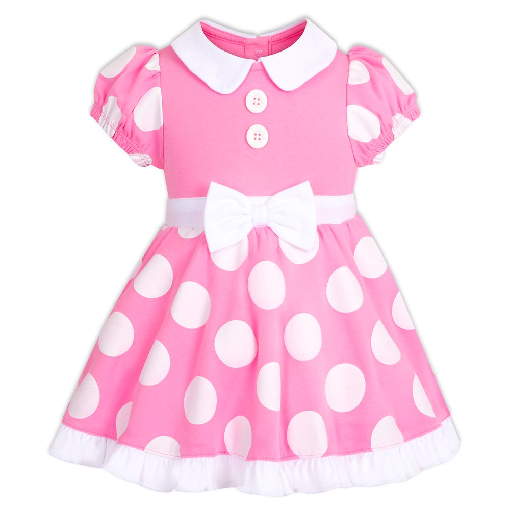 Minnie Mouse Costume Bodysuit for Baby - Pink