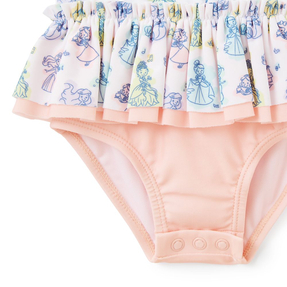 Disney Princess Rash Guard Swimsuit for Baby