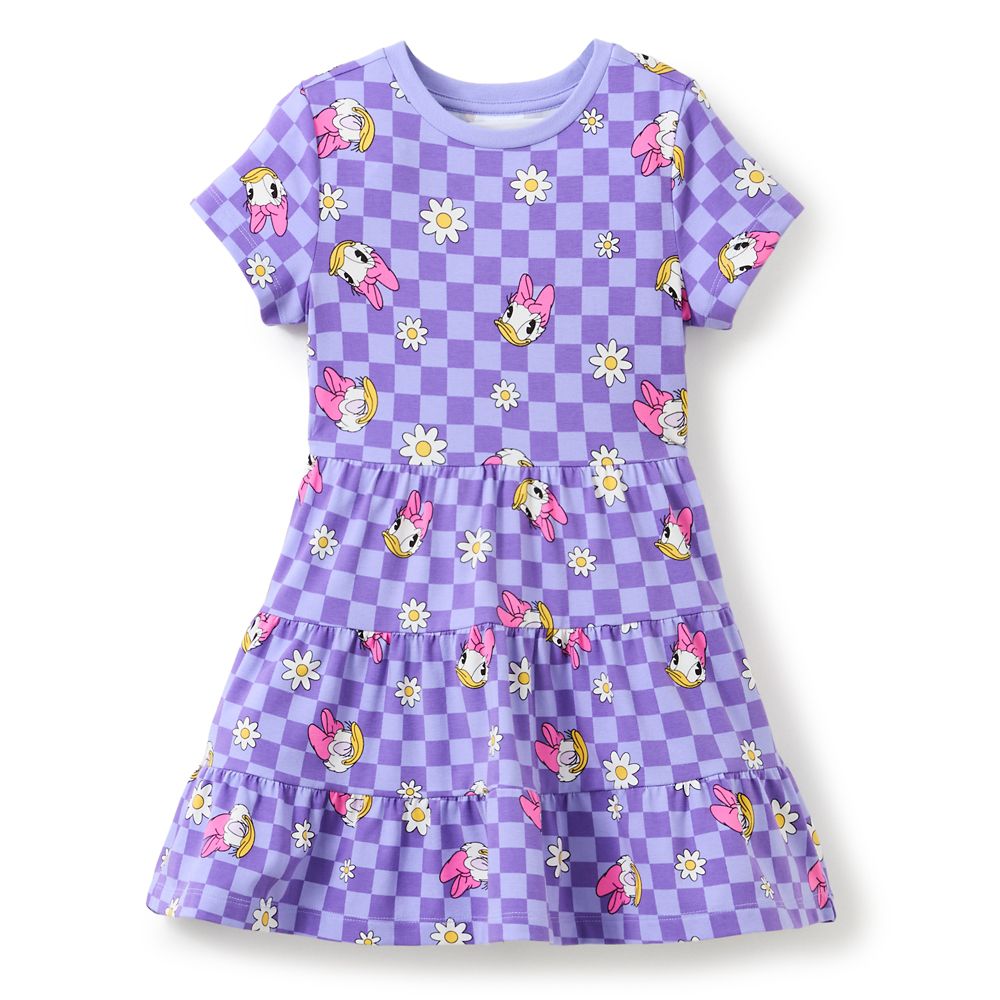 Daisy Duck Checkered Dress for Girls