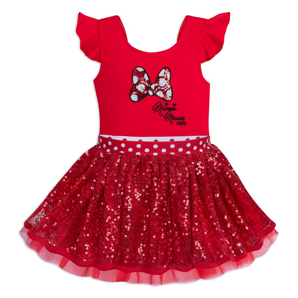 Minnie Mouse Leotard and Tutu Set for Girls Red Official shopDisney