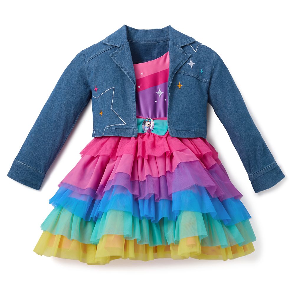 Minnie Mouse Dress and Jacket Set for Kids Disneyland 70th Anniversary