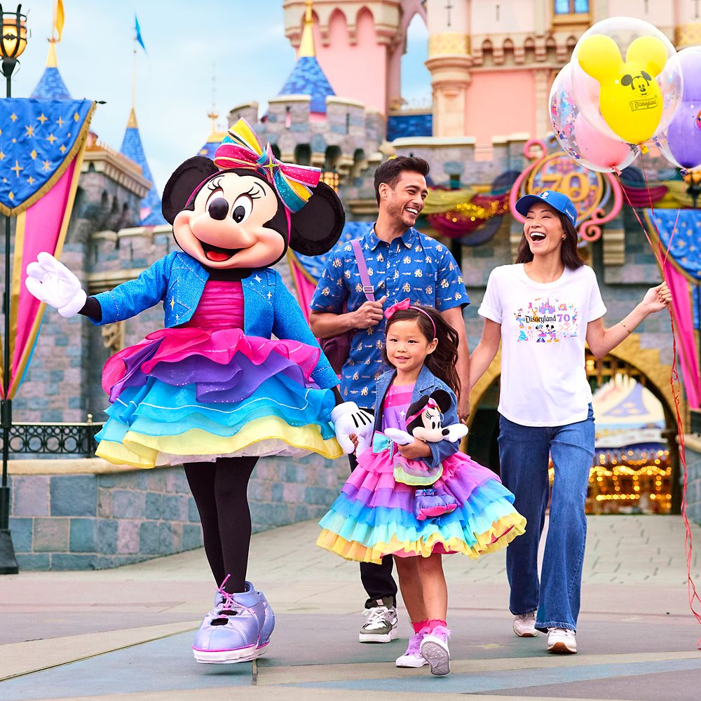 Minnie Mouse Dress and Jacket Set for Kids - Disneyland 70th Anniversary