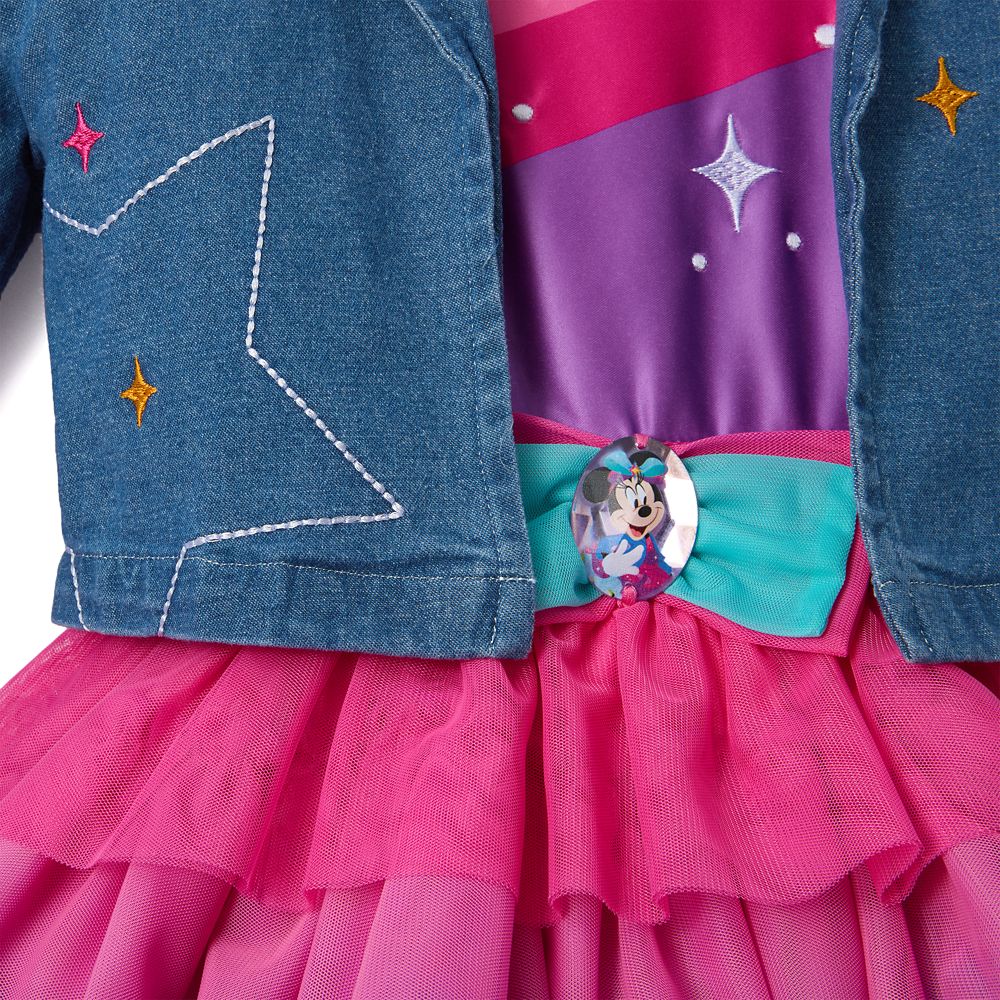 Minnie Mouse Dress and Jacket Set for Kids &ndash; Disneyland 70th Anniversary