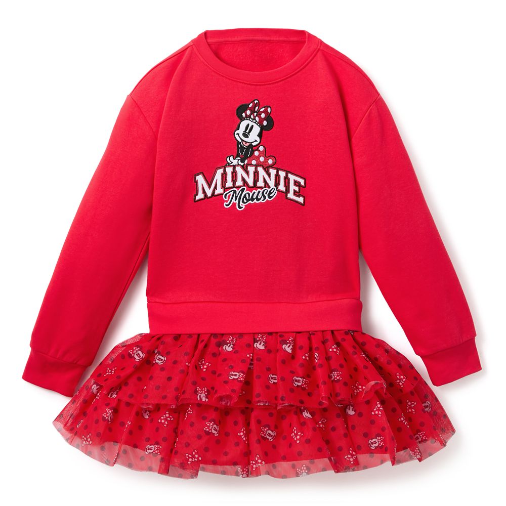 Minnie Mouse Sweatshirt Dress for Kids Official shopDisney