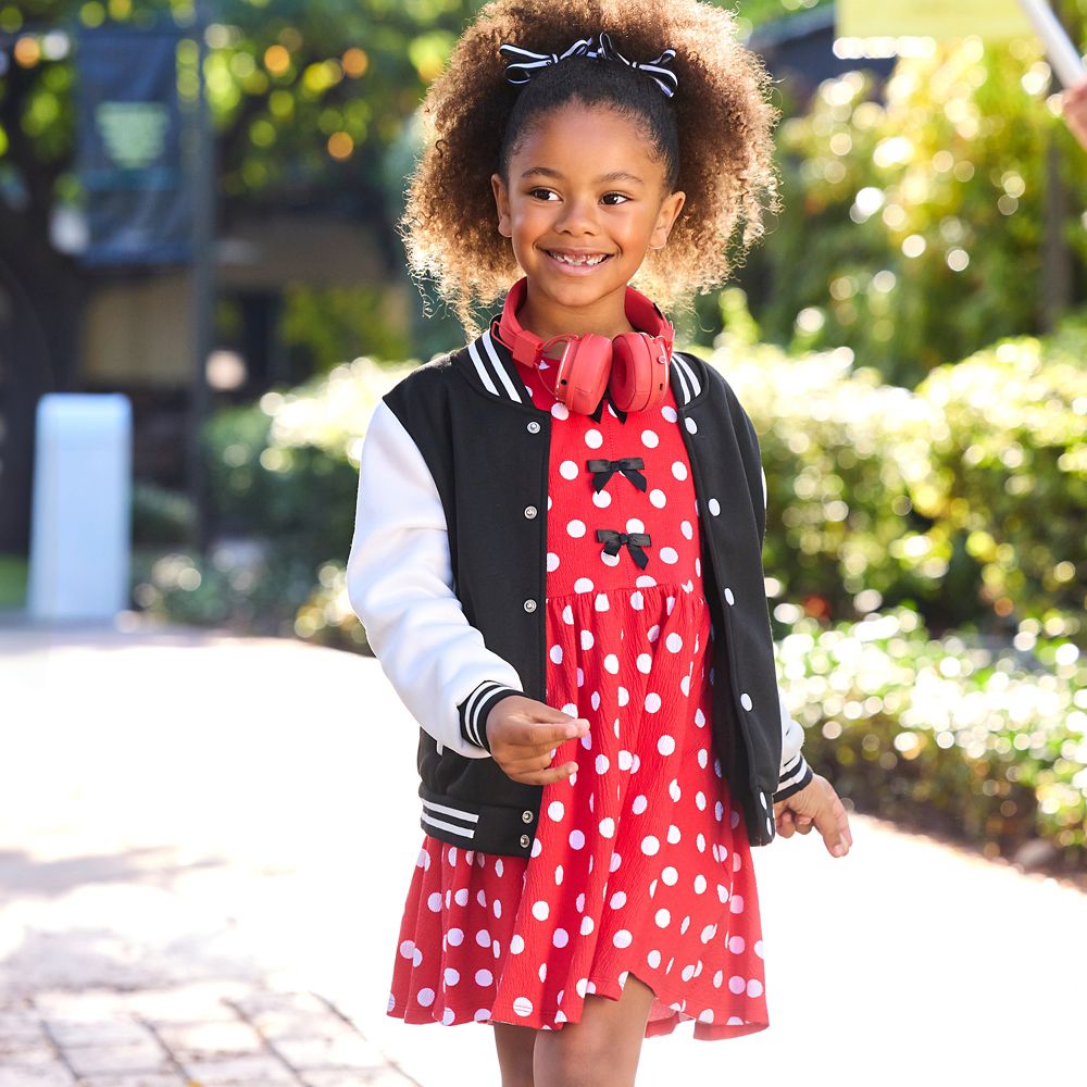Minnie Mouse Dress for Girls - Red