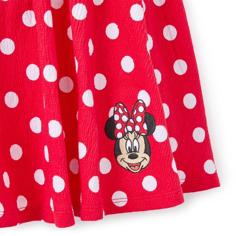 Minnie Mouse Dress for Girls - Red