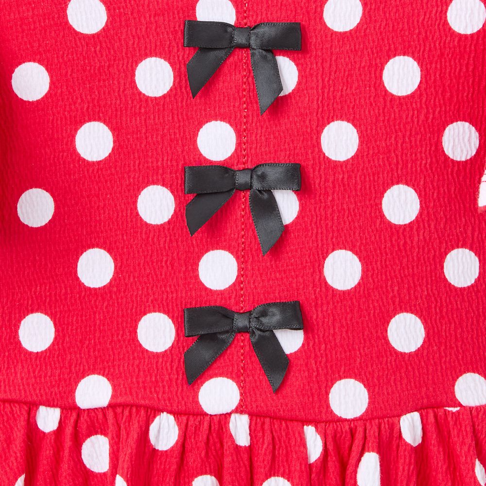 Minnie Mouse Dress for Girls - Red