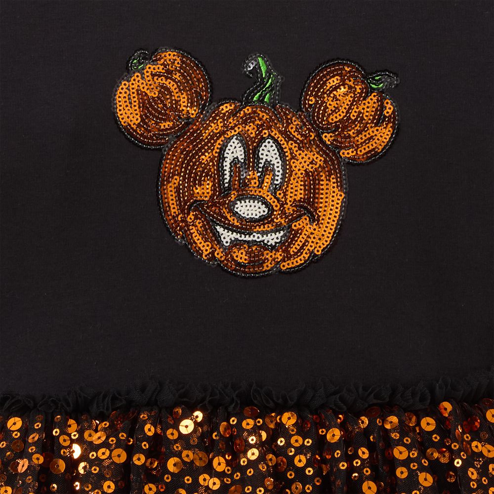 Mickey Mouse Halloween Pumpkin Dress for Girls