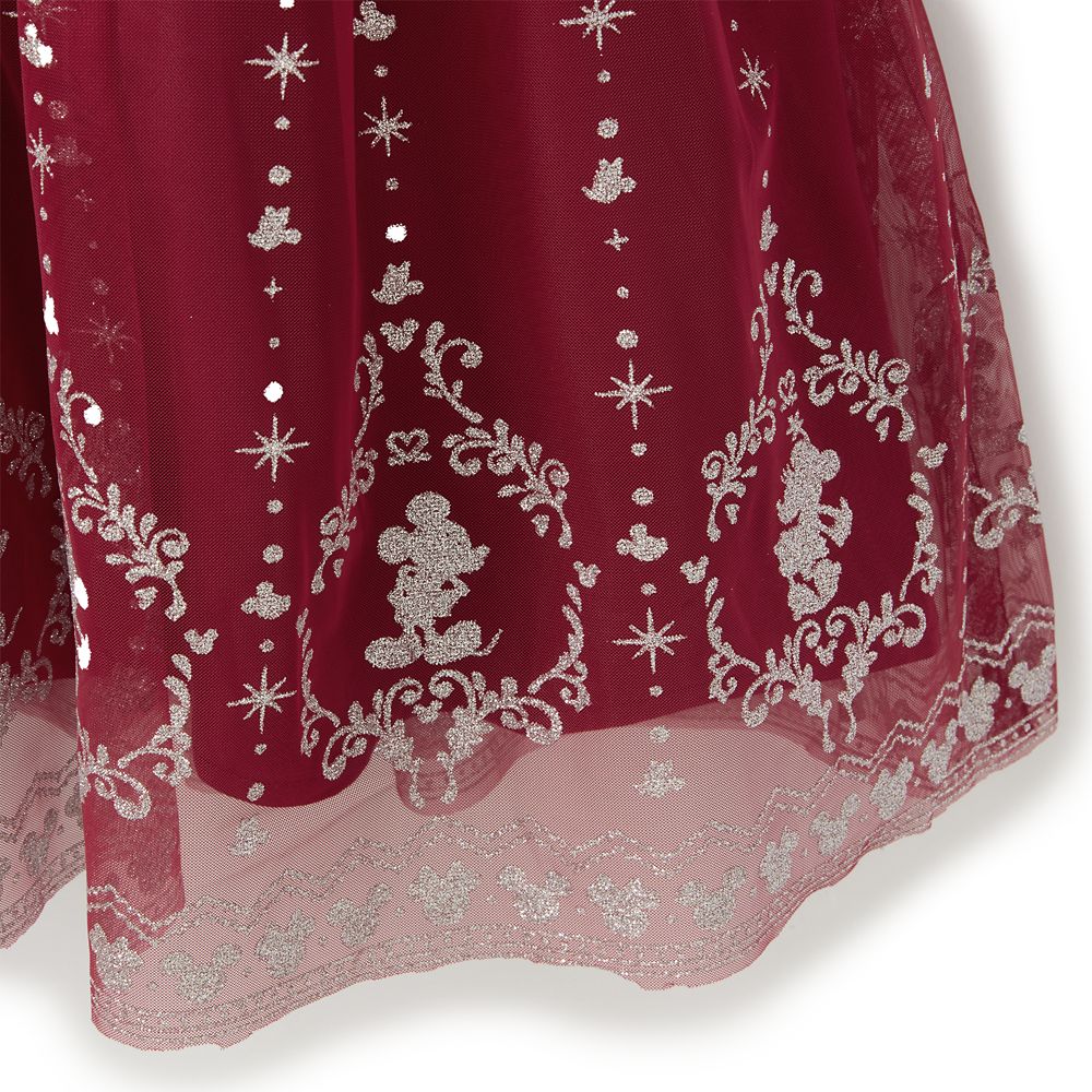 Mickey and Minnie Mouse Holiday Dress for Girls by Her Universe