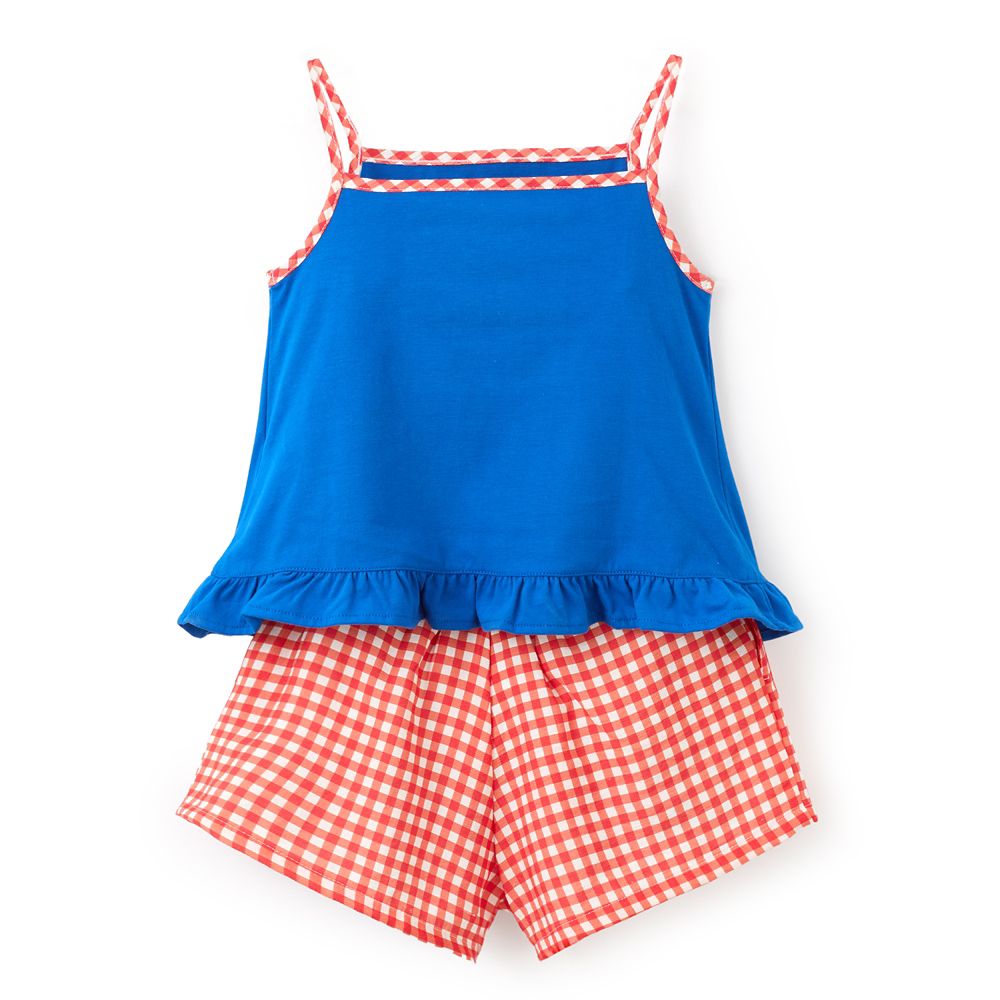 Minnie Mouse Americana Tank Top and Shorts Set for Girls