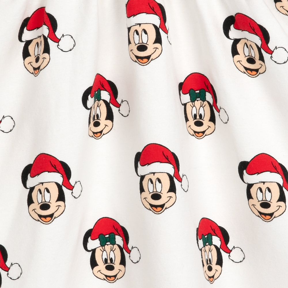 Mickey and Minnie Mouse Holiday Dress for Toddlers by monica + andy