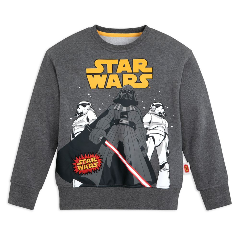 Darth Vader Pullover Sweatshirt for Kids Star Wars Official shopDisney