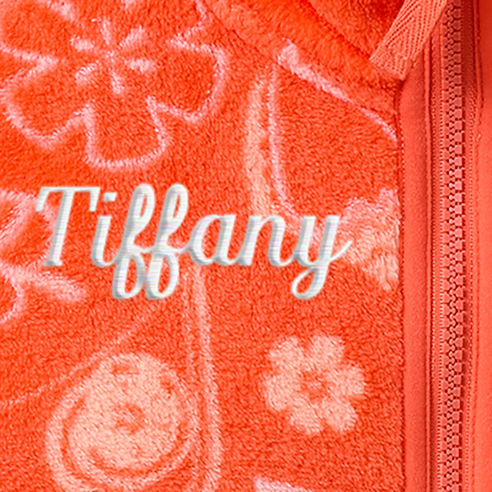 Moana Zip Fleece Jacket for Girls &ndash; Personalized