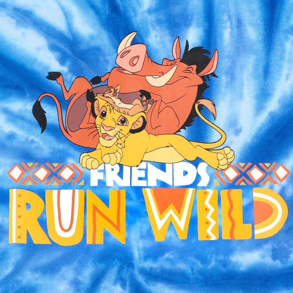 The Lion King Tie-Dye Zip Hoodie for Boys