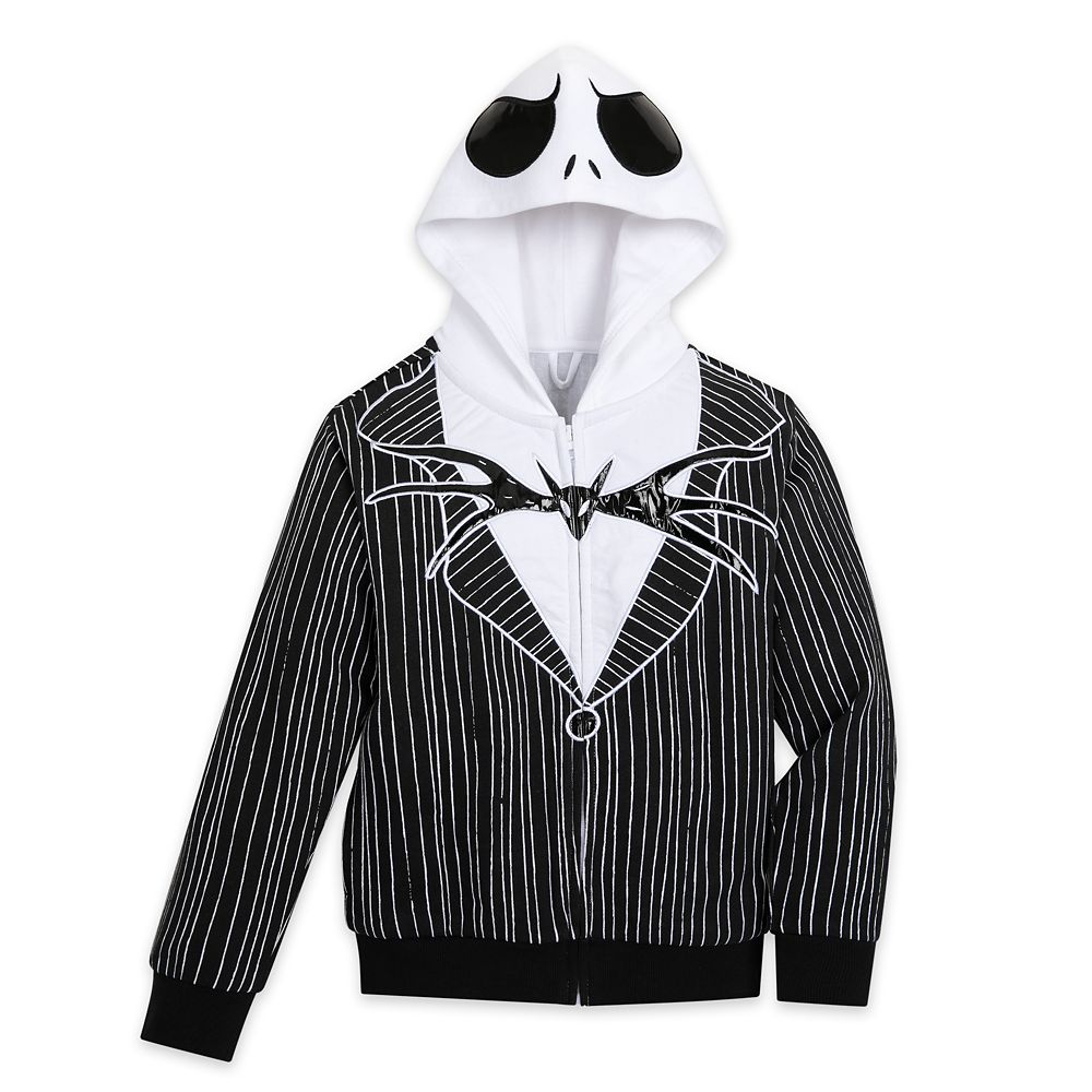 Jack Skellington Costume Zip Hoodie for Kids The Nightmare Before Christmas Disney Store