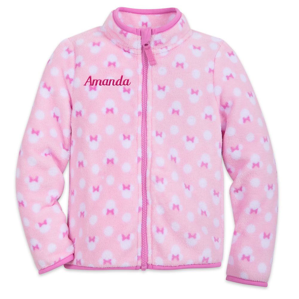 Minnie Mouse Zip Fleece Jacket for Kids