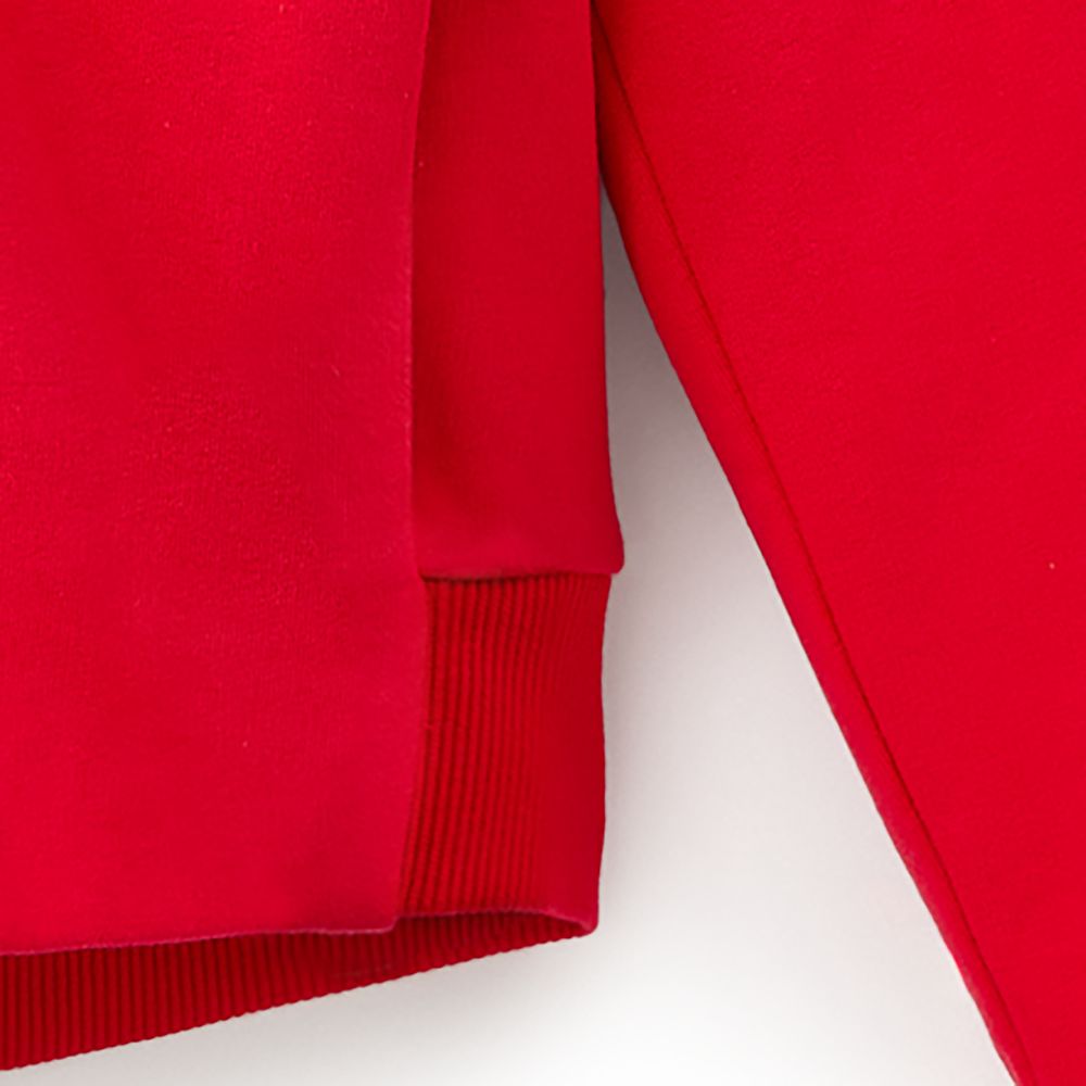 Disneyland Logo Zip Hoodie for Kids &ndash; Red