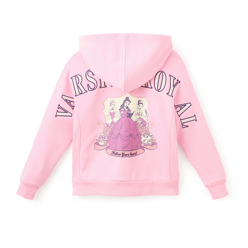 Disney Princess ''Varsity Royal'' Zip Hoodie for Kids
