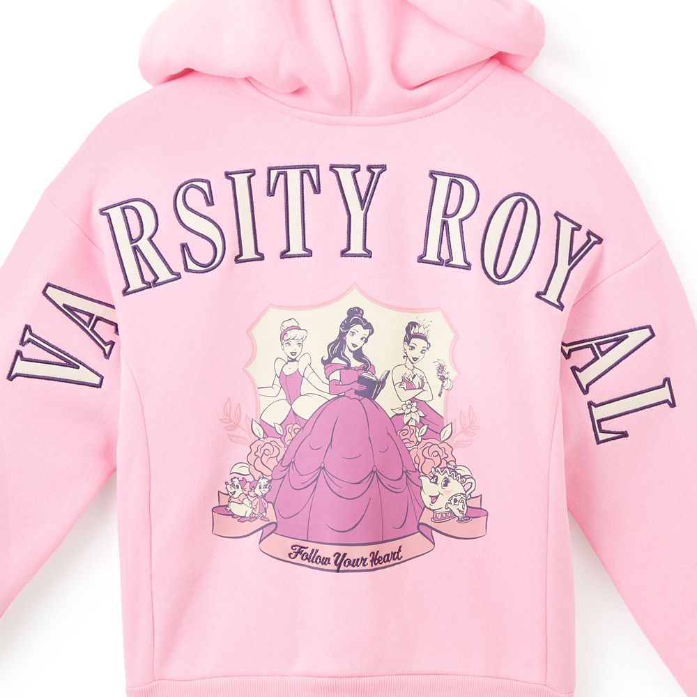 Disney Princess ''Varsity Royal'' Zip Hoodie for Kids