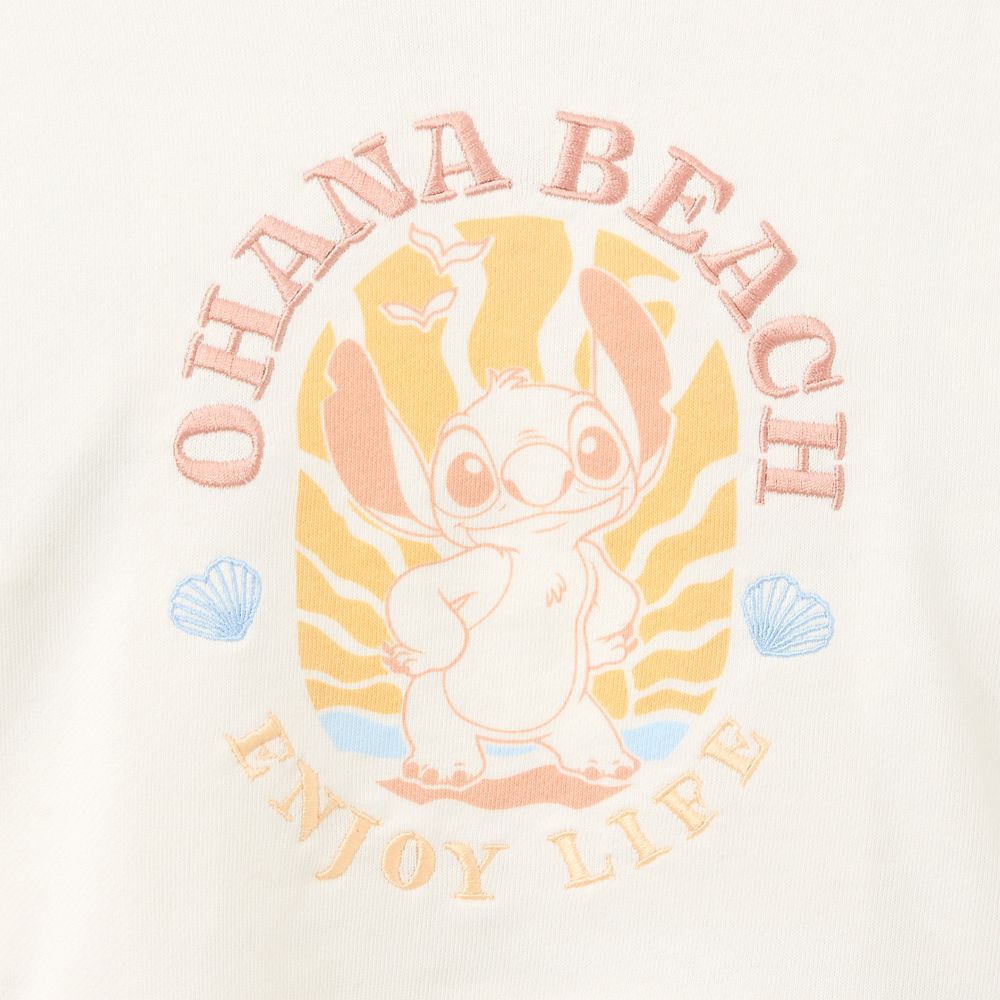 Stitch Surf Pullover Sweatshirt for Girls &ndash; Lilo & Stitch