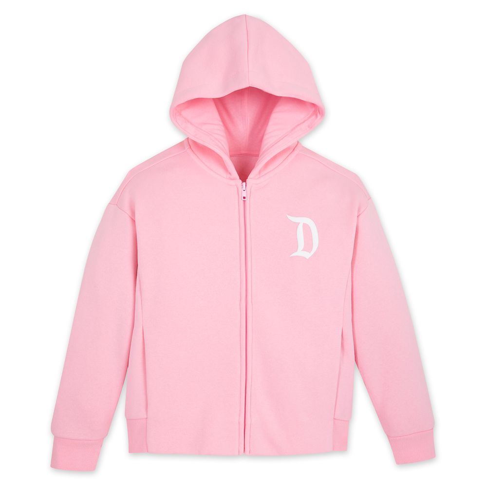 Disneyland Logo Zip Hoodie for Girls  Pink