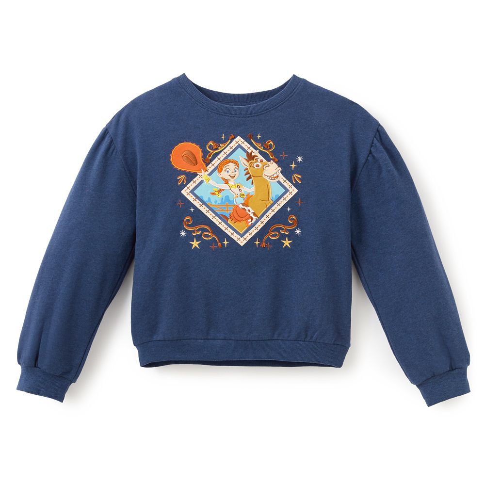 Jessie and Bullseye Pullover Sweatshirt for Girls &ndash; Toy Story 5