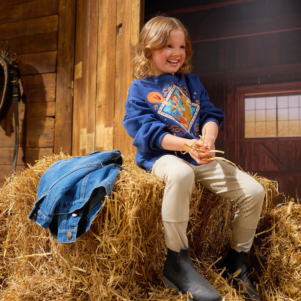 Jessie and Bullseye Pullover Sweatshirt for Girls &ndash; Toy Story 5