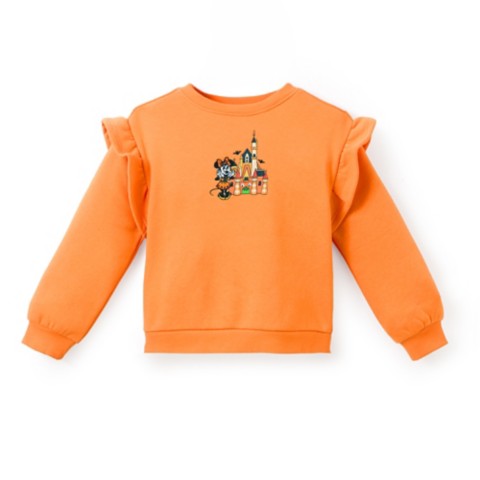 Детские худи Disney Minnie Mouse Halloween Pullover Sweatshirt for Girls