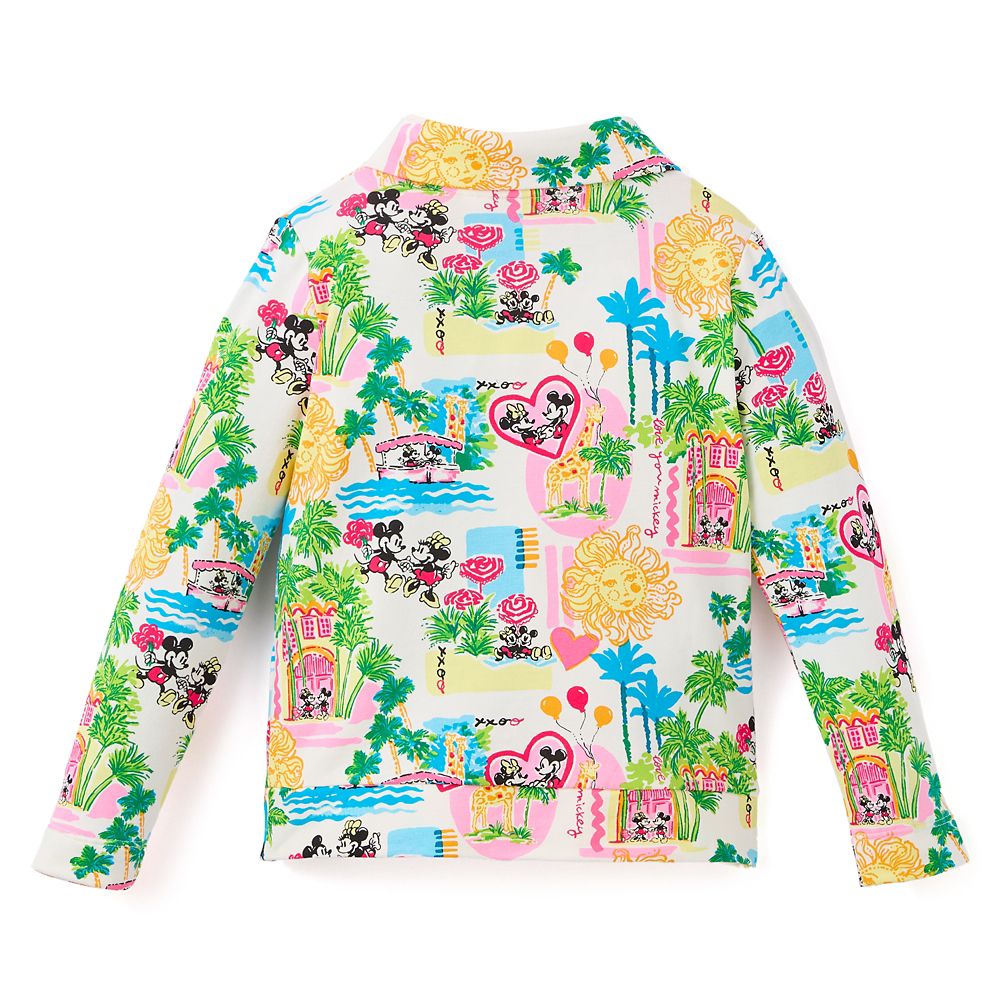 Mickey and Minnie Mouse Eleni Half-Zip Pullover for Kids by Lilly Pulitzer &ndash;&nbsp;Disney Parks