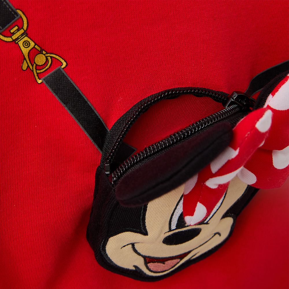 Minnie Mouse Pullover Sweatshirt for Girls &ndash; Red