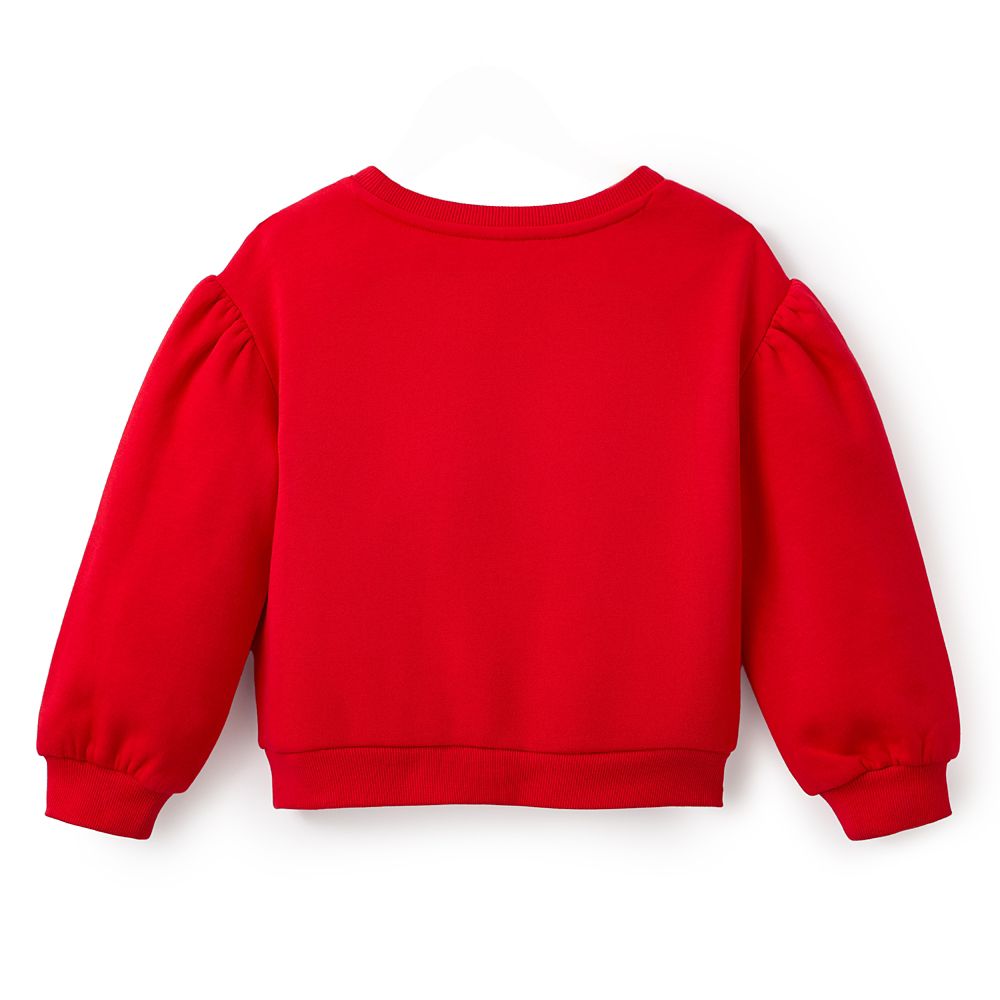Minnie Mouse Pullover Sweatshirt for Girls &ndash; Red