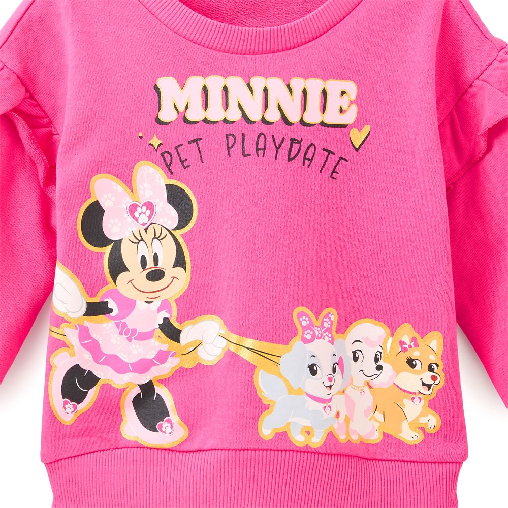 Minnie Mouse ''Pet Playdate'' Pullover Sweatshirt for Toddlers