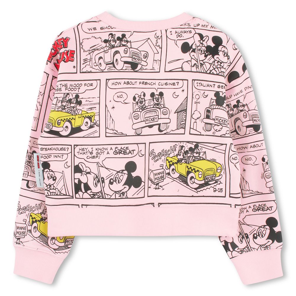 Mickey and Minnie Mouse Cropped Pullover Sweatshirt for Kids by Marc Jacobs