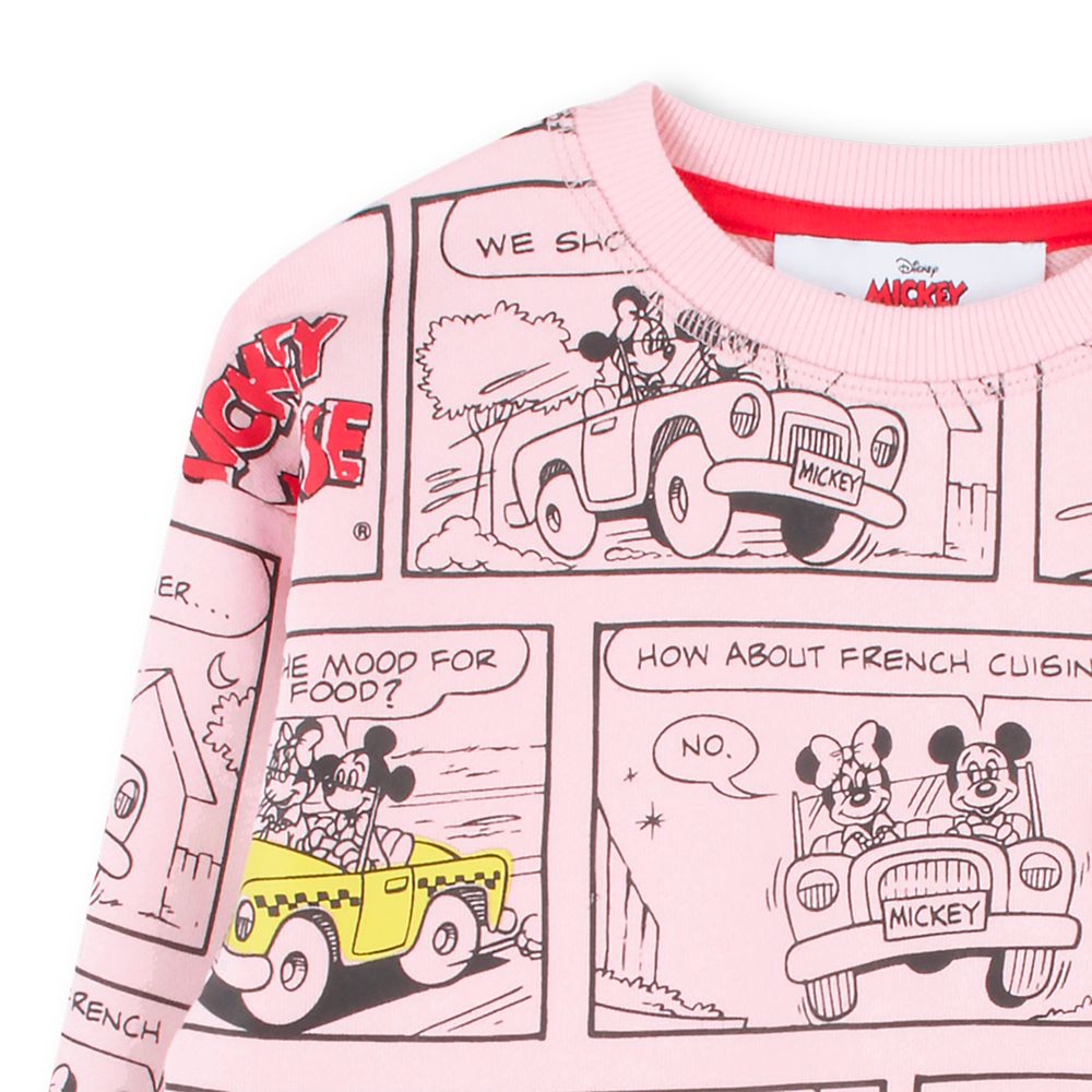 Mickey and Minnie Mouse Cropped Pullover Sweatshirt for Kids by Marc Jacobs