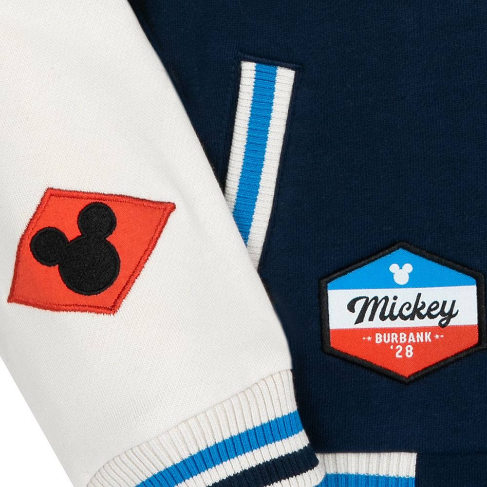 Mickey Mouse ''Burbank '28'' Varsity Jacket for Kids