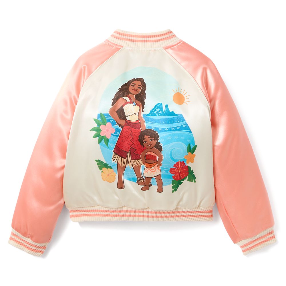Moana Varsity Jacket for Girls – Personalized | Disney Store