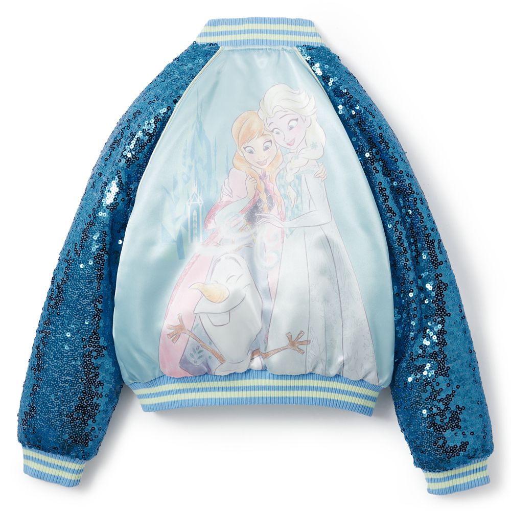 Frozen Varsity Jacket for Girls