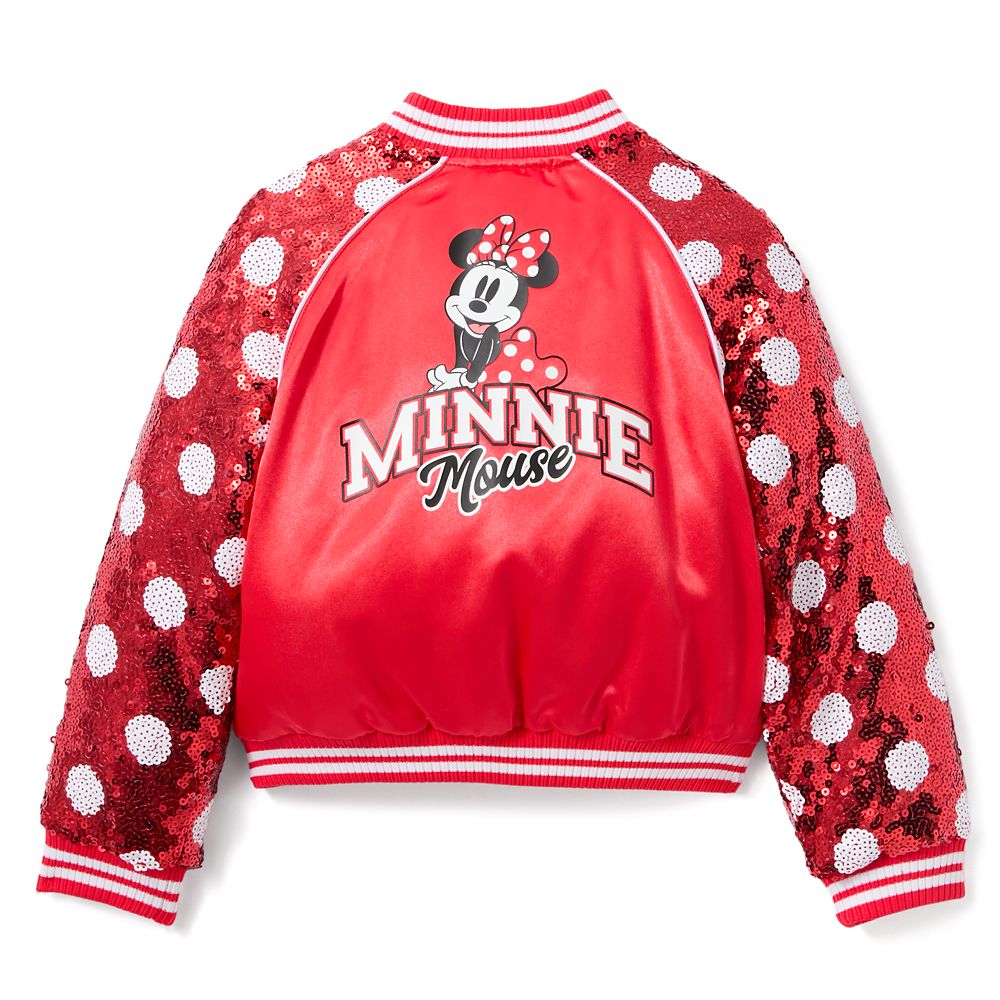 Minnie Mouse Varsity Jacket for Girls