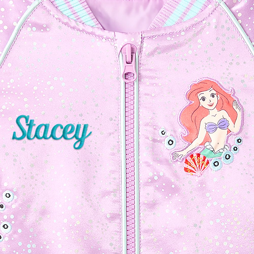 Ariel Varsity Jacket for Girls - The Little Mermaid