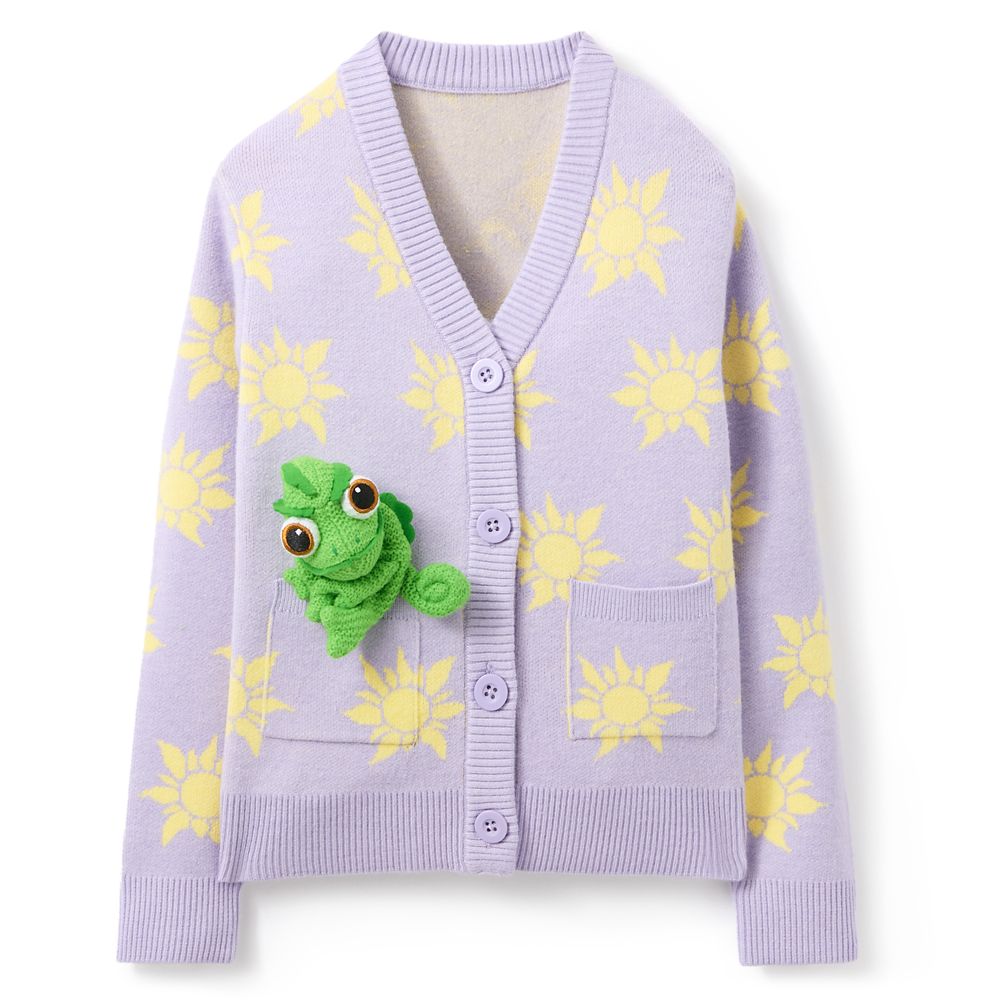 Tangled Cardigan with Pascal Plush Appliqu for Kids Official shopDisney