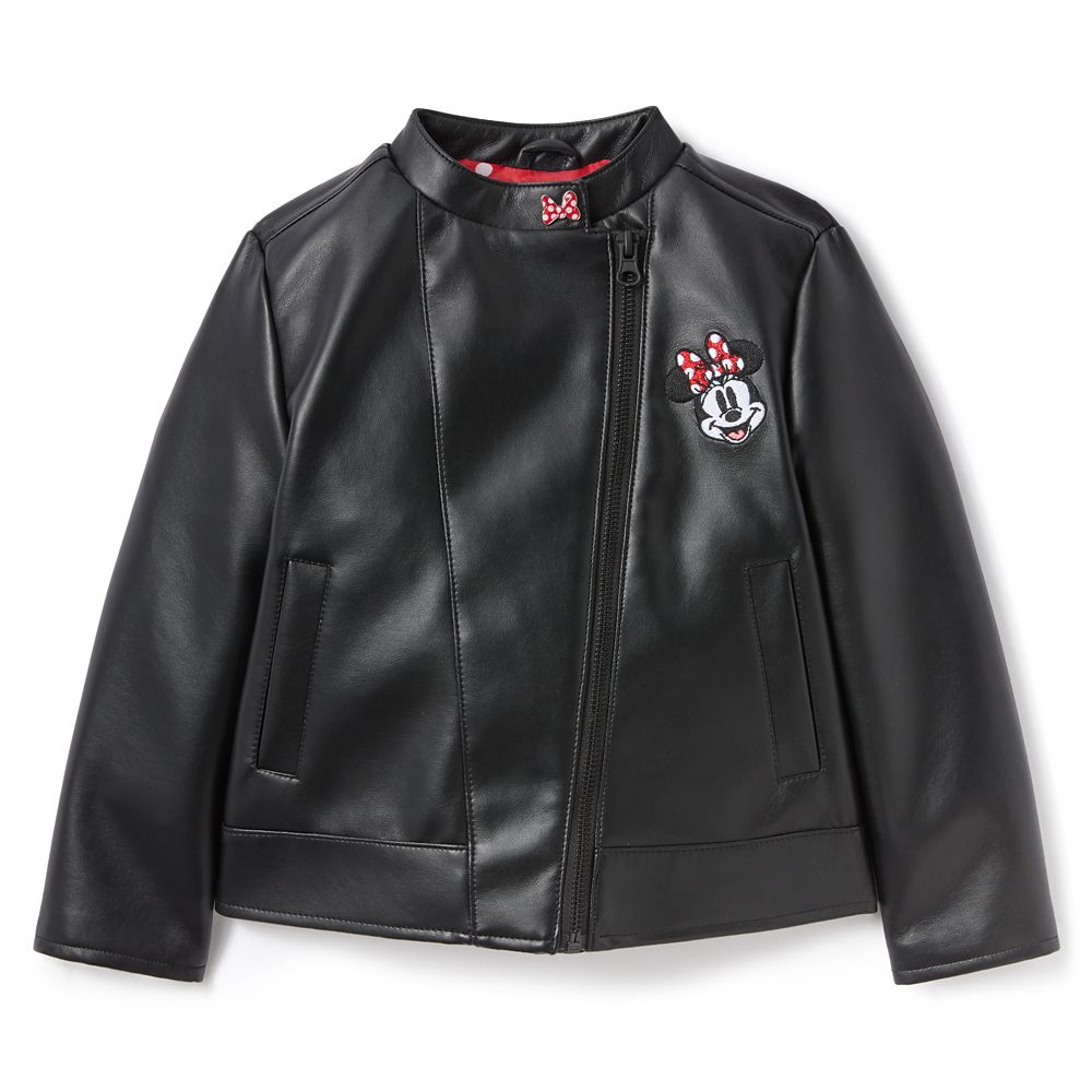 Minnie Mouse Faux Leather Jacket for Kids