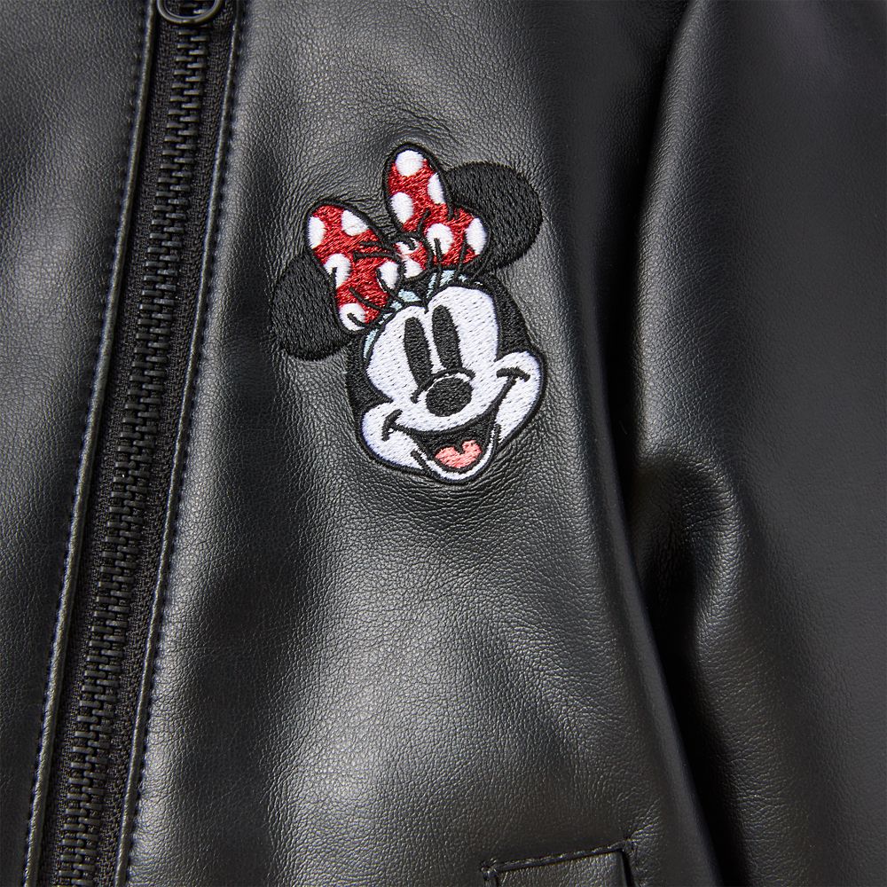 Minnie Mouse Faux Leather Jacket for Kids