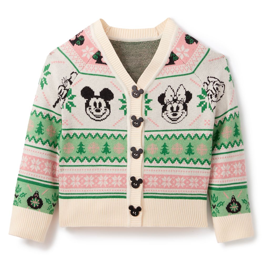 Mickey Mouse and Friends Holiday Cardigan Sweater for Kids Official shopDisney