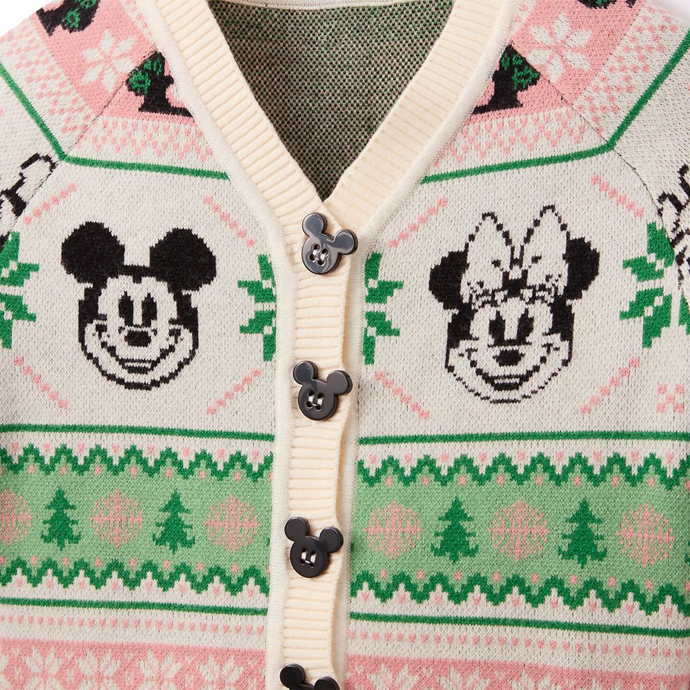 Mickey Mouse and Friends Holiday Cardigan Sweater for Kids
