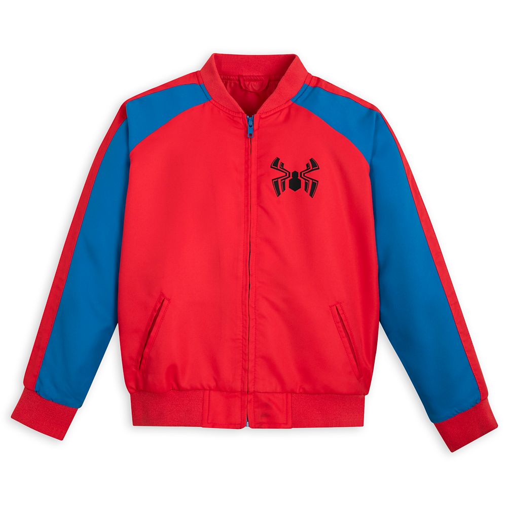 Spiderman boys coat online