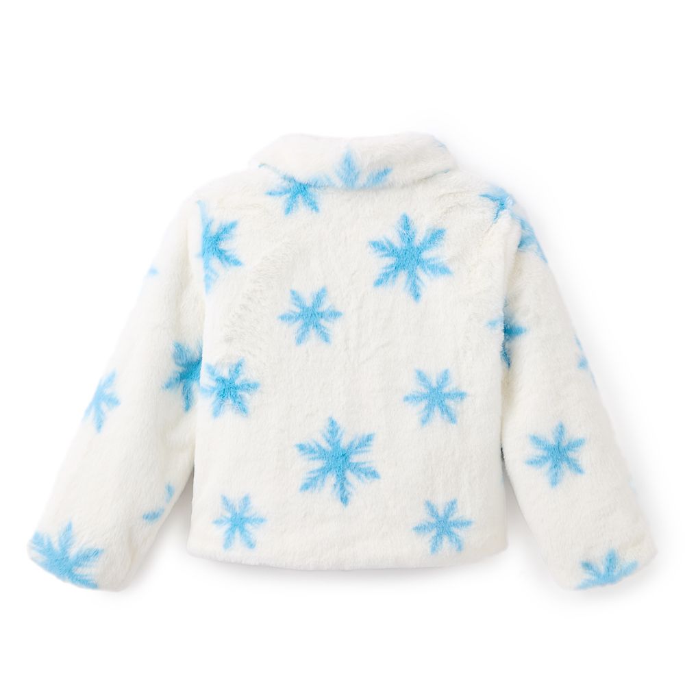 Elsa Faux Fur Reversible Jacket for Girls &ndash; Frozen