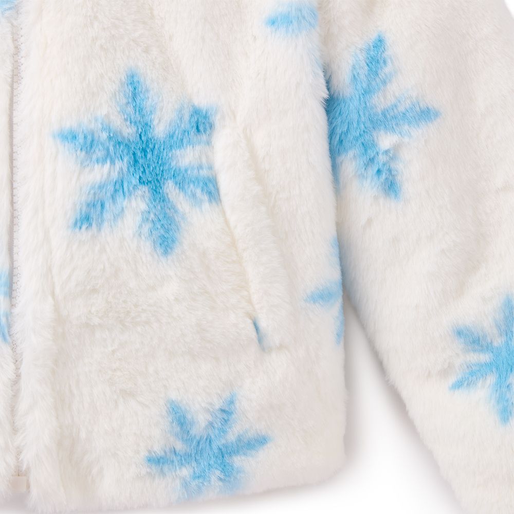 Elsa Faux Fur Reversible Jacket for Girls &ndash; Frozen