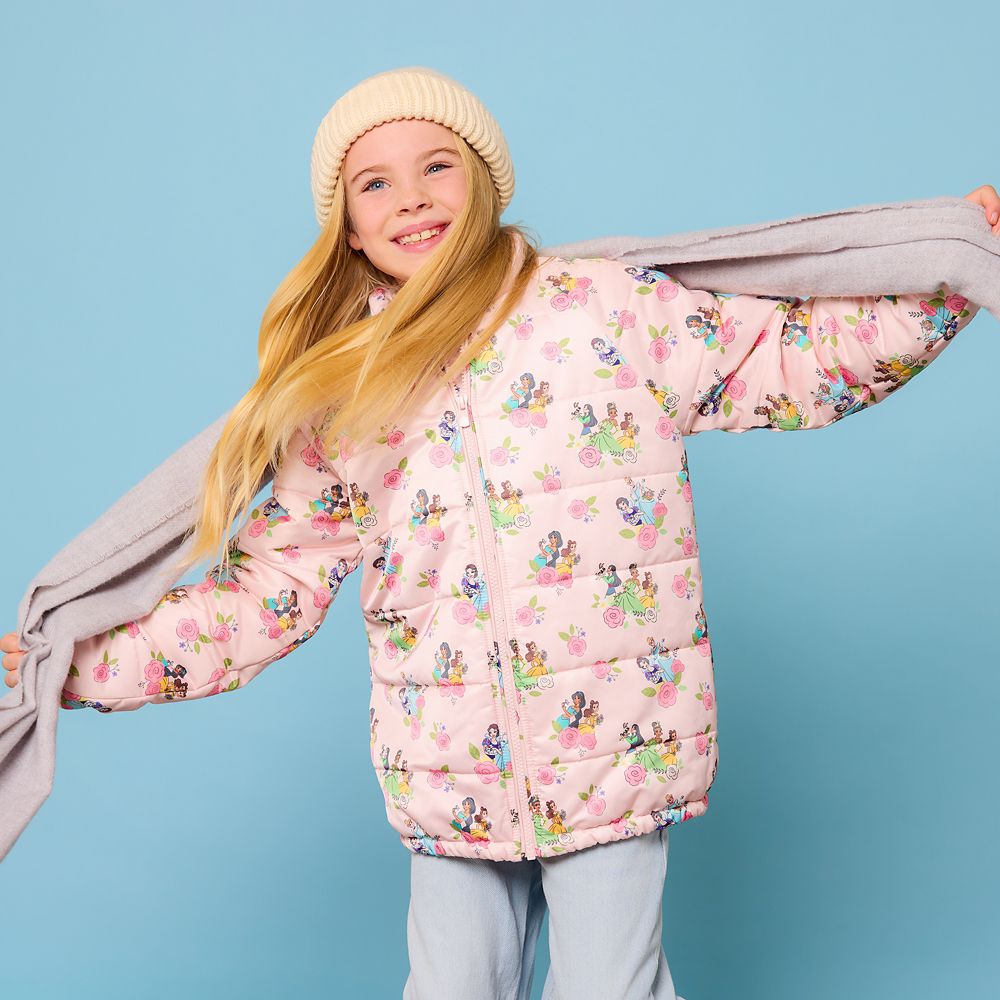 Disney Princess Puffy Jacket for Girls