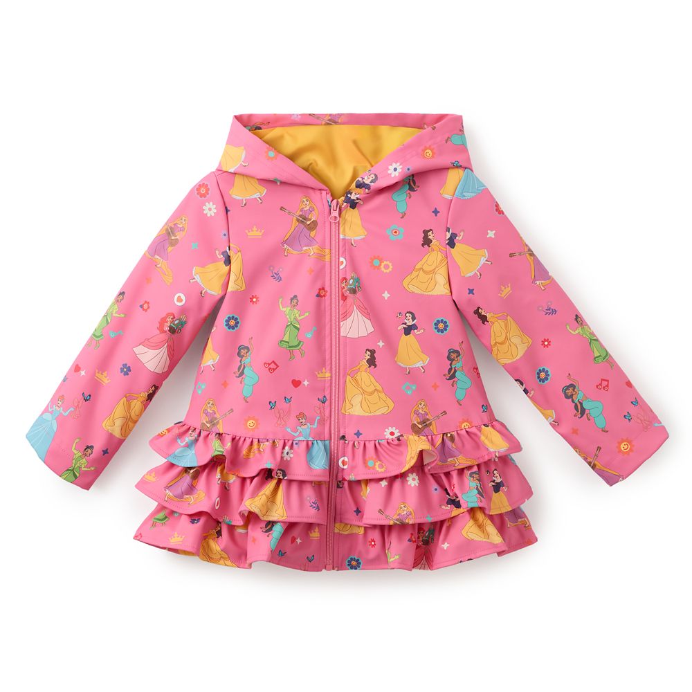 Disney Princess Ruffle Rain Jacket for Girls