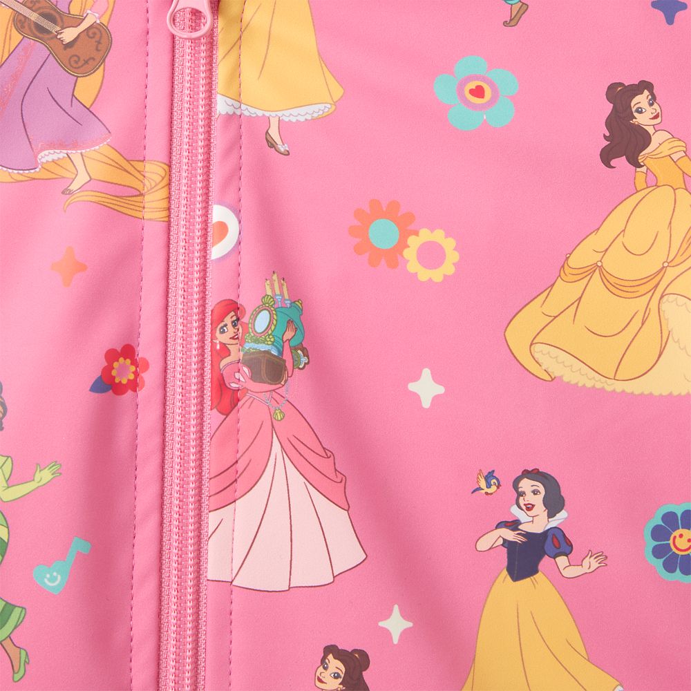 Disney Princess Ruffle Rain Jacket for Girls